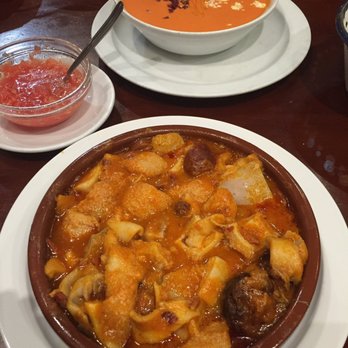 Alhambra - Tripe stew(menudo in Mexico) and Salmorejo - Spanish Near Me - Madrid, M