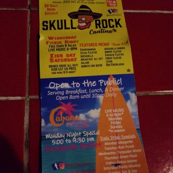 Skull Rock Cantina - a menu on a tile floor - Mexican Near Me - Homestead, Pennsylvania Skull Rock Cantina - a menu on a tile floor - Mexican Near Me - Homestead, Pennsylvania