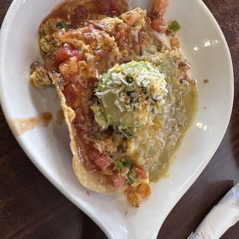 Bisbee Breakfast Club - Chorizo Rancheros - split plate version - American Near Me - Tucson, Arizona
