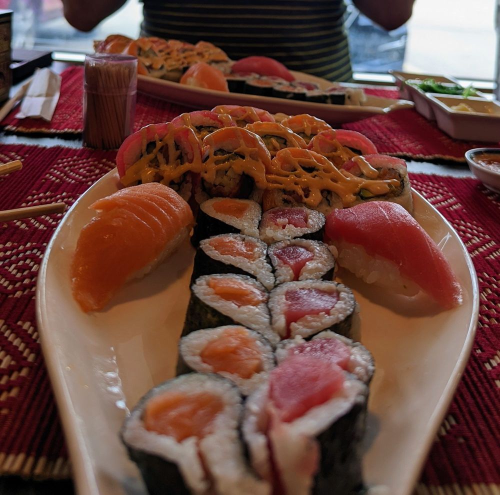 Food from KHA Sushi Land