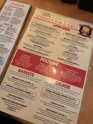 Menu photo 2 Stuckos Pub Grill Marquette, MI