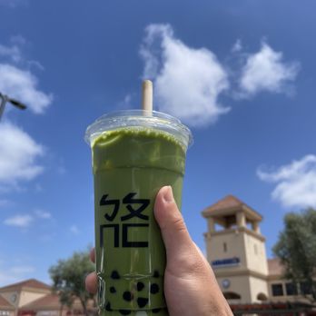 Bopomofo Cafe - Matcha Jin Xuan Oolong - Cafes Near Me - Irvine, California