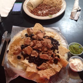 Nacho Mama's - Daddy's nachos with chicken & basic burrito in her back - Mexican Near Me - Augusta, Georgia Nacho Mama's - Daddy's nachos with chicken & basic burrito in her back - Mexican Near Me - Augusta, Georgia