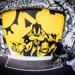 Bayah - Live painting