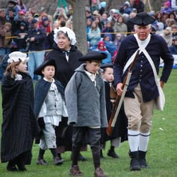 Battle of Lexington and Concord Re-enactment - All generation involved.