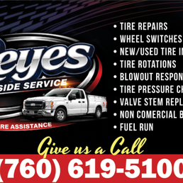 Exterior outside entrance of Reyes Roadside Service Exterior outside entrance of Reyes Roadside Service