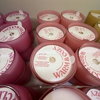 Victoria's Secret & PINK - All the candles are covered in dust. I wouldn't purchase dirty merchandise - Lingerie Near Me - Carlsbad, California Victoria's Secret & PINK - All the candles are covered in dust. I wouldn't purchase dirty merchandise - Lingerie Near Me - Carlsbad, California