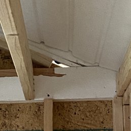 Hole in roof Hole in roof
