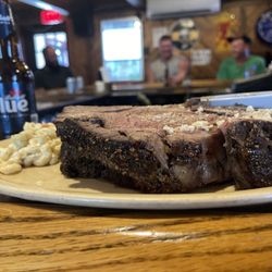 Schunks West Hill Grill - MR Prime Rib YUM!!!