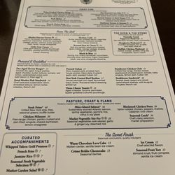 Seasons Tavern - Dinner