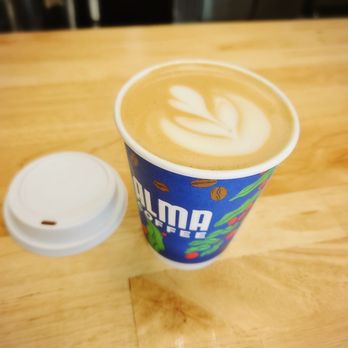 Alma Coffee - Orange blossom with cardamon latte - Coffee & Tea Near Me - Canton, Georgia
