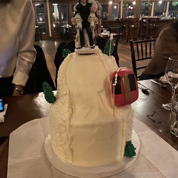 Cake Elizabeth - a man and woman on top of a cake - Bakeries Near Me - South Portland, Maine Cake Elizabeth - a man and woman on top of a cake - Bakeries Near Me - South Portland, Maine