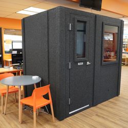 Jefferson County Library District - Whisper Room (Noise cancelling sound booth - max 2 people)