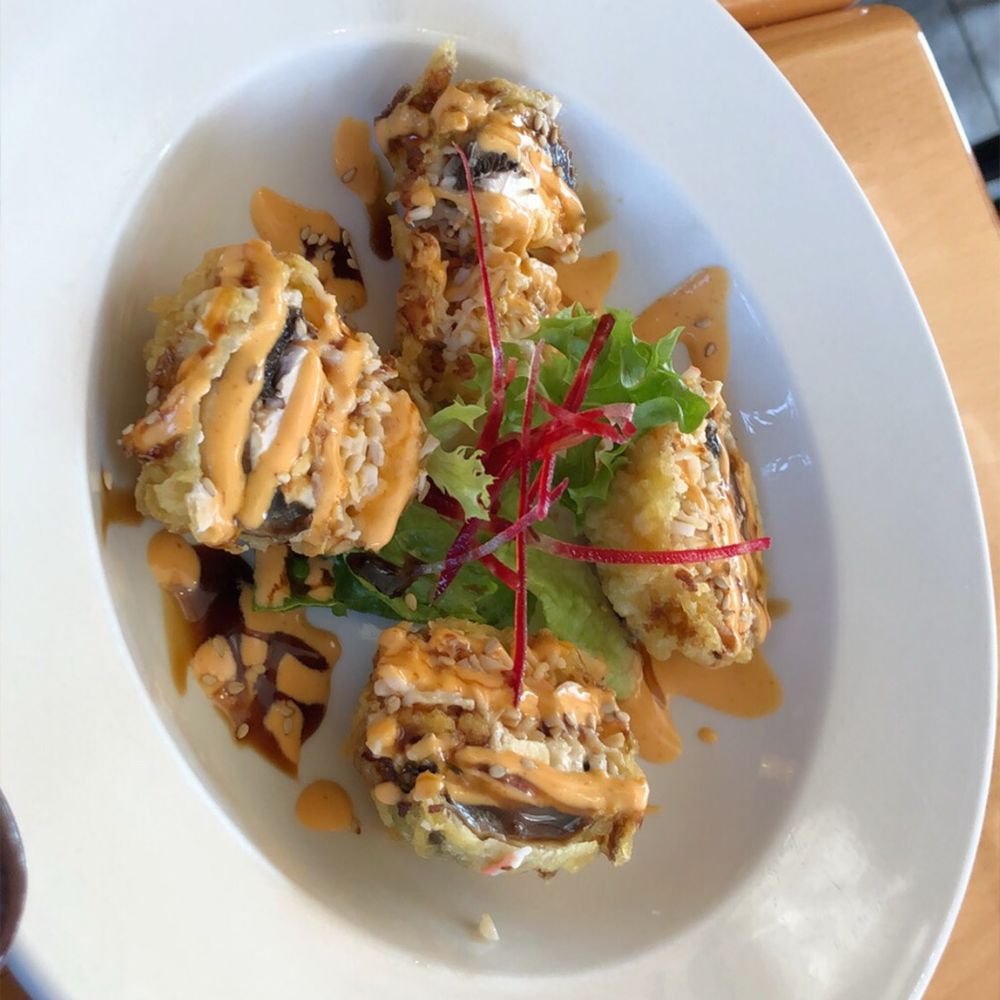 Kumi Ko - Free appetizer with yelp check in. It has mushroom and cream cheese - Japanese Near Me - Compton, California Kumi Ko - Free appetizer with yelp check in. It has mushroom and cream cheese - Japanese Near Me - Compton, California