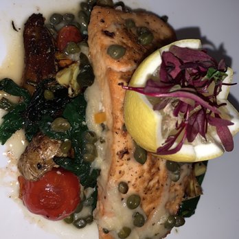 Zinna's Bistro - Salmon - Italian Near Me - Cranbury, New Jersey Zinna's Bistro - Salmon - Italian Near Me - Cranbury, New Jersey