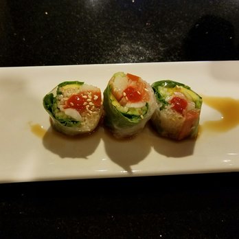 New Sakura - Naked roll, no rice, but there a catch you have to get makes to eat this....fabulous - Japanese Near Me - Medford, Oregon New Sakura - Naked roll, no rice, but there a catch you have to get makes to eat this....fabulous - Japanese Near Me - Medford, Oregon