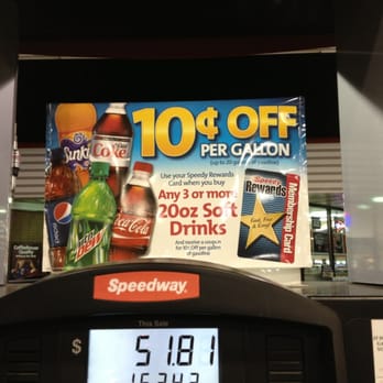 Speedway - the price of a car at a gas station - Gas Stations Near Me - Oconomowoc, Wisconsin