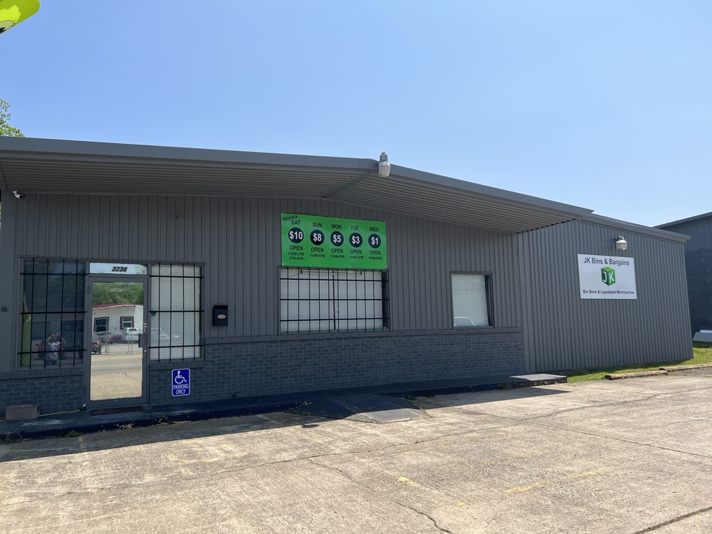 JK BINS & BARGAINS Updated August 2024 3734 Midland Blvd, Fort