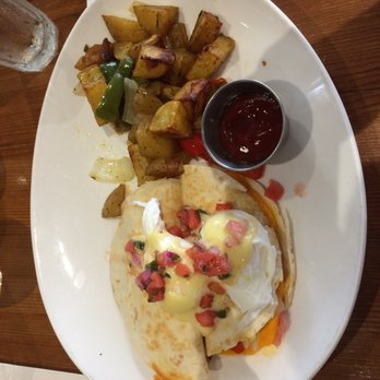 Bocado Cafe - Quesadilla benedict - delicious - New American Near Me - New York, New York Bocado Cafe - Quesadilla benedict - delicious - New American Near Me - New York, New York