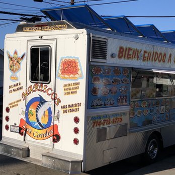 Mariscos Los Corales - Great shrimp and cheese tacos! - Seafood Near Me - Santa Ana, California