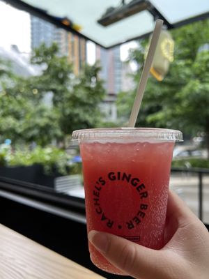 rachel's ginger beer at the spheres by null