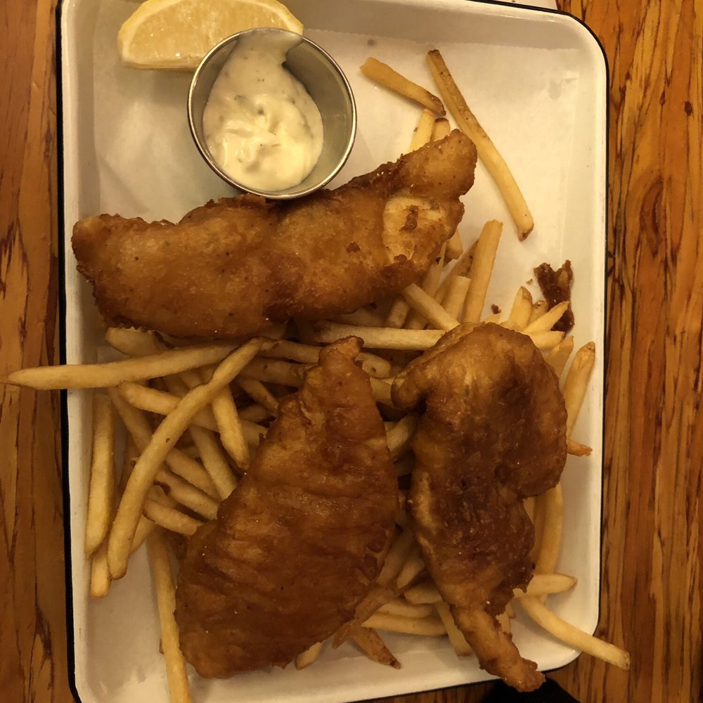 Fish 101 - 3 piece fish and chips. - Seafood Near Me - Encinitas, California Fish 101 - 3 piece fish and chips. - Seafood Near Me - Encinitas, California