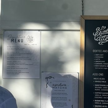 A Little A Latte - Coffee & Tea Near Me