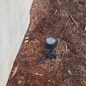 The Outdoor Lights - Exposed cords. I would have expected these get buried. - Lighting Fixtures & Equipment Near Me - Cumming, Georgia The Outdoor Lights - Exposed cords. I would have expected these get buried. - Lighting Fixtures & Equipment Near Me - Cumming, Georgia