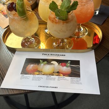 True Standard Distilling - Cocktail flight - Bars Near Me - Frederick, Maryland