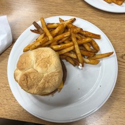 Pinky's Diner - Double Cheese Burger