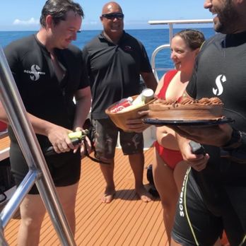 Trident Adventures - Crew wishing Adam a HBD! - Dive Shops Near Me - Honolulu, Hawaii Trident Adventures - Crew wishing Adam a HBD! - Dive Shops Near Me - Honolulu, Hawaii