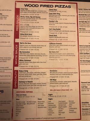 Menu photo 7 The Rock Wood Fired Pizza Lacey, WA Menu photo 7 The Rock Wood Fired Pizza Lacey, WA