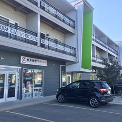 A Market - A Market by Chandler Road. The building is next to Jimmy's Pub.