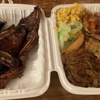 BBQ Hut - Kalbi meat jun combo - Korean Near Me - Waipahu, Hawaii BBQ Hut - Kalbi meat jun combo - Korean Near Me - Waipahu, Hawaii