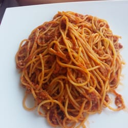 Punta Vagno - Spaghetti with meat sauce