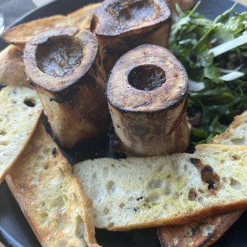 Attraversiamo - Bone marrow with toasted bread! - Cocktail Bars Near Me - Brentwood, California