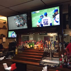 Lowell Beaver American Legion - Bar area with several tap brews and full bar