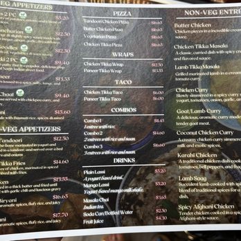 Rasoi Indian Food - The menu - Indian Near Me - Menifee, California