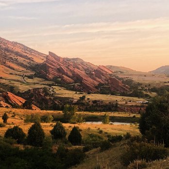 Mount Falcon Park - Sunrise view of Red Rocks - Parks Near Me - Morrison, Colorado