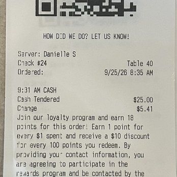 Wild Eggs - $5.41 in change due. Danielle, only brought (5) $1.00 bills, back! - Breakfast & Brunch Near Me - Lexington, Kentucky Wild Eggs - $5.41 in change due. Danielle, only brought (5) $1.00 bills, back! - Breakfast & Brunch Near Me - Lexington, Kentucky
