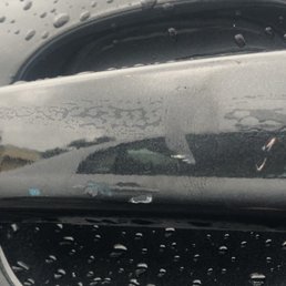Chipped paint