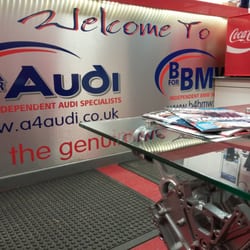 A For Audi - Reception area, great place!