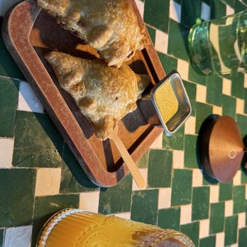Valley Goat - goat empanadas and sweet tart mocktail - New American Near Me - Sunnyvale, California Valley Goat - goat empanadas and sweet tart mocktail - New American Near Me - Sunnyvale, California