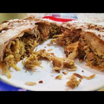 Dar Tajine - Chicken bastilla. You need this inside of you - Moroccan Near Me - Plantation, Florida Dar Tajine - Chicken bastilla. You need this inside of you - Moroccan Near Me - Plantation, Florida