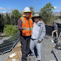 O&M Electrical Services - Left is Osbaldo - OM Site Engineer  | Right is my dad