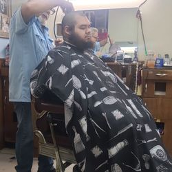 Windcrest Barber Shop - Getting Hair cut