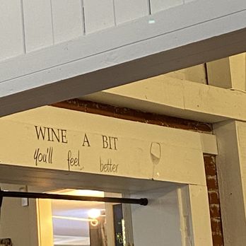 The Wine Cafe - Had to get the sign photo - Wine Bars Near Me - Saint Charles, Missouri