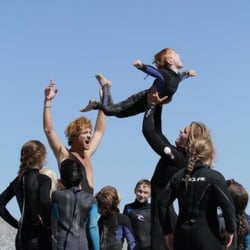 Summer Sessions Surf Shop - Flying High at Kids Camp!