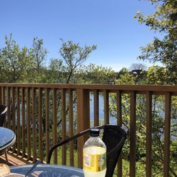 Deck with river view Deck with river view