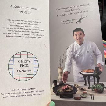 POGU - Skip the chef's tasting menu. Not woth it - Korean Near Me - Daly City, California POGU - Skip the chef's tasting menu. Not woth it - Korean Near Me - Daly City, California